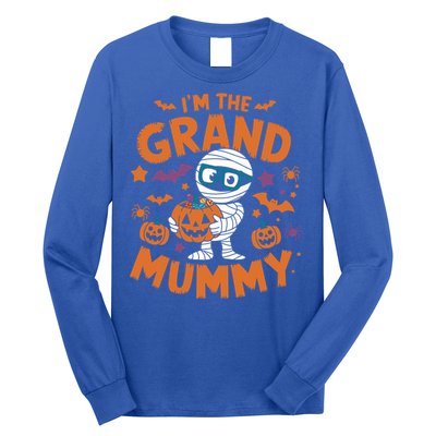 IM The Grand Mummy Funny Grandma Family Halloween Gift Long Sleeve Shirt