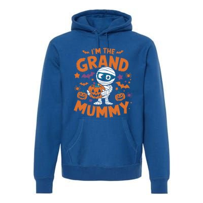 IM The Grand Mummy Funny Grandma Family Halloween Gift Premium Hoodie