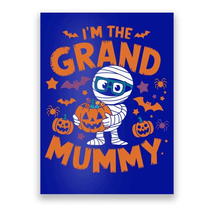 IM The Grand Mummy Funny Grandma Family Halloween Gift Poster