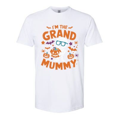 IM The Grand Mummy Funny Grandma Family Halloween Gift Softstyle CVC T-Shirt