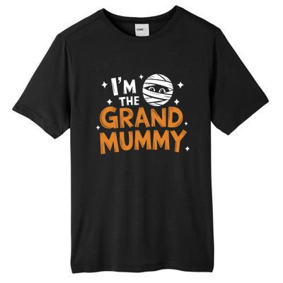 IM The Grand Mummy Funny Grandma Family Halloween Meaningful Gift Tall Fusion ChromaSoft Performance T-Shirt