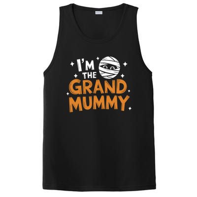 IM The Grand Mummy Funny Grandma Family Halloween Meaningful Gift PosiCharge Competitor Tank