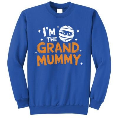 IM The Grand Mummy Funny Grandma Family Halloween Meaningful Gift Sweatshirt