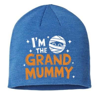 IM The Grand Mummy Funny Grandma Family Halloween Meaningful Gift Sustainable Beanie