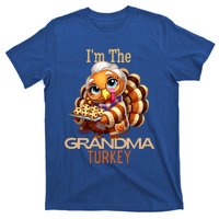 IM The Grandma Turkey Thanksgiving 2024 Family Autumn Fall Gift T-Shirt