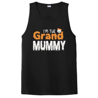 IM The Grand Mummy Funny Grandma Family Halloween Cute Gift PosiCharge Competitor Tank