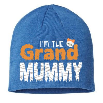 IM The Grand Mummy Funny Grandma Family Halloween Cute Gift Sustainable Beanie