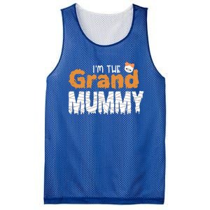 IM The Grand Mummy Funny Grandma Family Halloween Cute Gift Mesh Reversible Basketball Jersey Tank