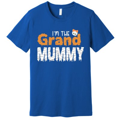 IM The Grand Mummy Funny Grandma Family Halloween Cute Gift Premium T-Shirt