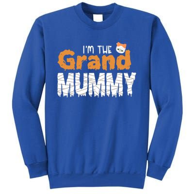 IM The Grand Mummy Funny Grandma Family Halloween Cute Gift Tall Sweatshirt