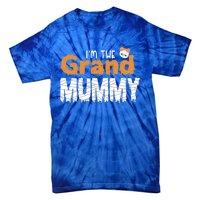 IM The Grand Mummy Funny Grandma Family Halloween Cute Gift Tie-Dye T-Shirt