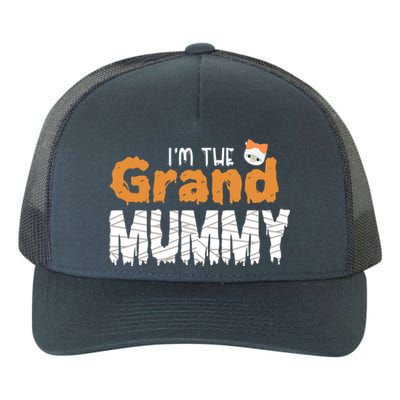 IM The Grand Mummy Funny Grandma Family Halloween Cute Gift Yupoong Adult 5-Panel Trucker Hat