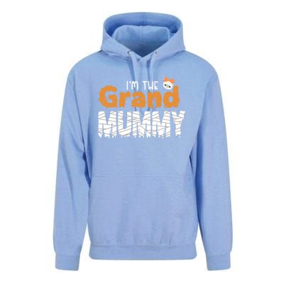 IM The Grand Mummy Funny Grandma Family Halloween Cute Gift Unisex Surf Hoodie