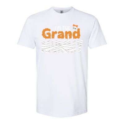 IM The Grand Mummy Funny Grandma Family Halloween Cute Gift Softstyle CVC T-Shirt