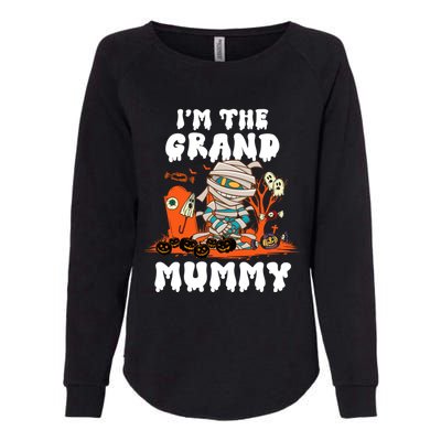 IM The Grand Mummy Funny Grandma Halloween Costume Retro Cute Gift Womens California Wash Sweatshirt