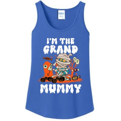 IM The Grand Mummy Funny Grandma Halloween Costume Retro Cute Gift Ladies Essential Tank