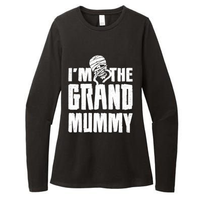 IM The Grand Mummy Funny Grandma Halloween Gift Womens CVC Long Sleeve Shirt