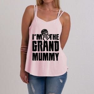 IM The Grand Mummy Funny Grandma Halloween Gift Women's Strappy Tank