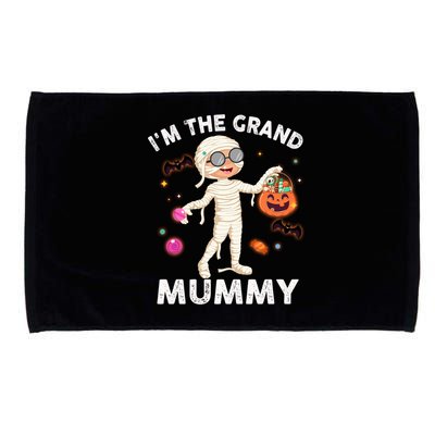 IM The Grand Mummy Funny Grandma Halloween Gift Microfiber Hand Towel