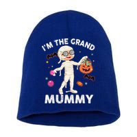 IM The Grand Mummy Funny Grandma Halloween Gift Short Acrylic Beanie