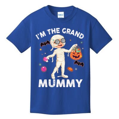 IM The Grand Mummy Funny Grandma Halloween Gift Kids T-Shirt