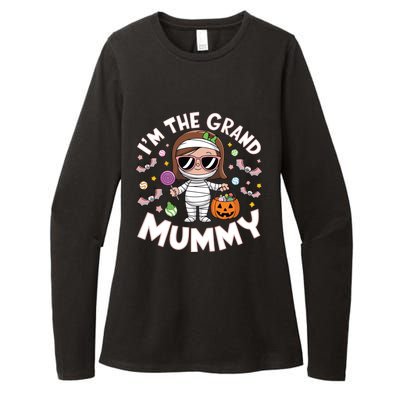 IM The Grand Mummy Funny Grandma Halloween Gift Womens CVC Long Sleeve Shirt