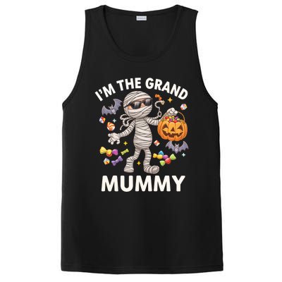 IM The Grand Mummy Halloween Candy Bat Mummy Gift PosiCharge Competitor Tank