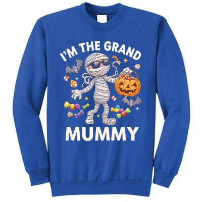 IM The Grand Mummy Halloween Candy Bat Mummy Gift Sweatshirt