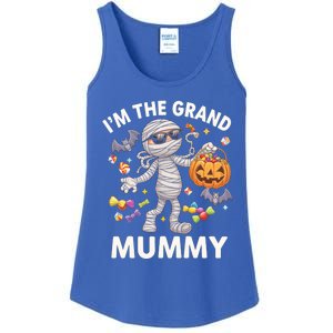 IM The Grand Mummy Halloween Candy Bat Mummy Gift Ladies Essential Tank