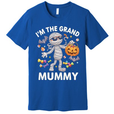 IM The Grand Mummy Halloween Candy Bat Mummy Gift Premium T-Shirt