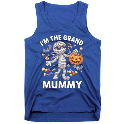 IM The Grand Mummy Halloween Candy Bat Mummy Gift Tank Top