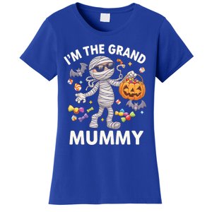 IM The Grand Mummy Halloween Candy Bat Mummy Gift Women's T-Shirt