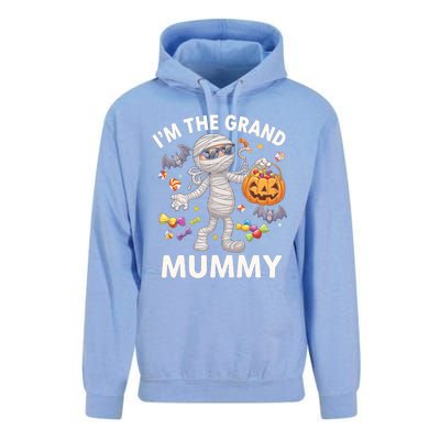 IM The Grand Mummy Halloween Candy Bat Mummy Gift Unisex Surf Hoodie