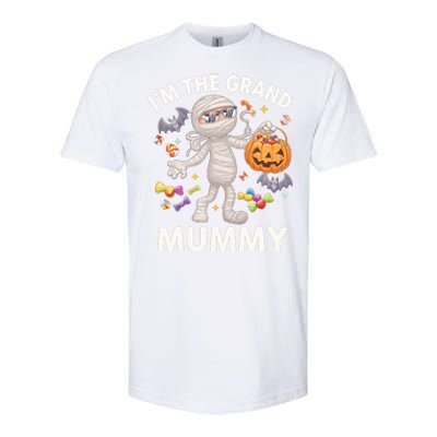 IM The Grand Mummy Halloween Candy Bat Mummy Gift Softstyle CVC T-Shirt