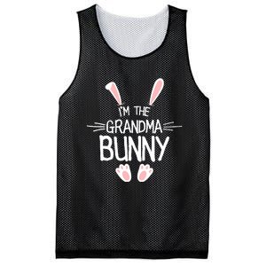 IM The Grandma Bunny Cute Matching Family Easter Mesh Reversible Basketball Jersey Tank