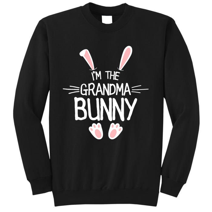 IM The Grandma Bunny Cute Matching Family Easter Tall Sweatshirt