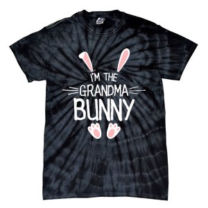 IM The Grandma Bunny Cute Matching Family Easter Tie-Dye T-Shirt