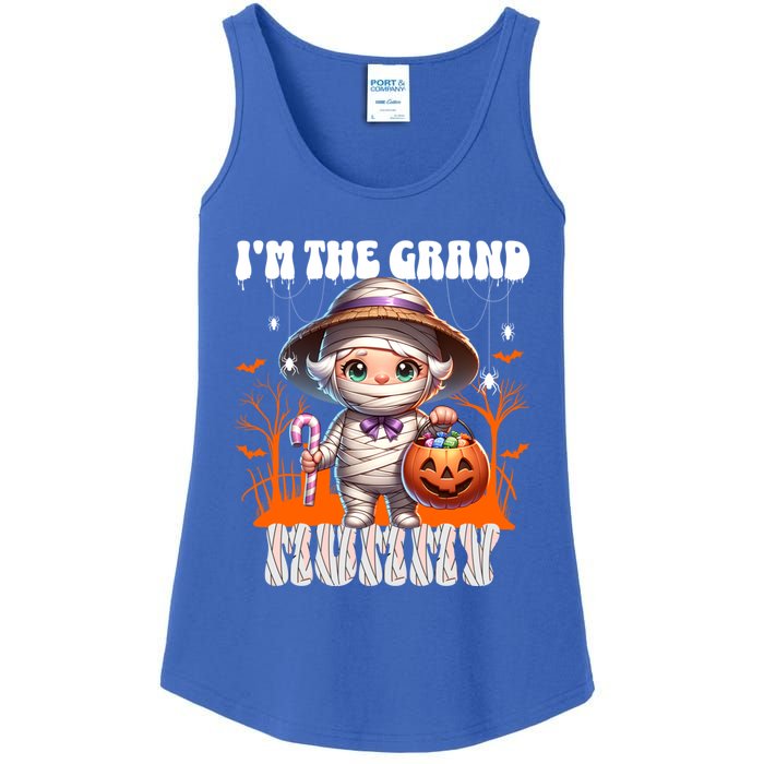 IM The Grand Mummy Grandma Mother Halloween Pumpkin Gift Ladies Essential Tank