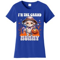 IM The Grand Mummy Grandma Mother Halloween Pumpkin Gift Women's T-Shirt