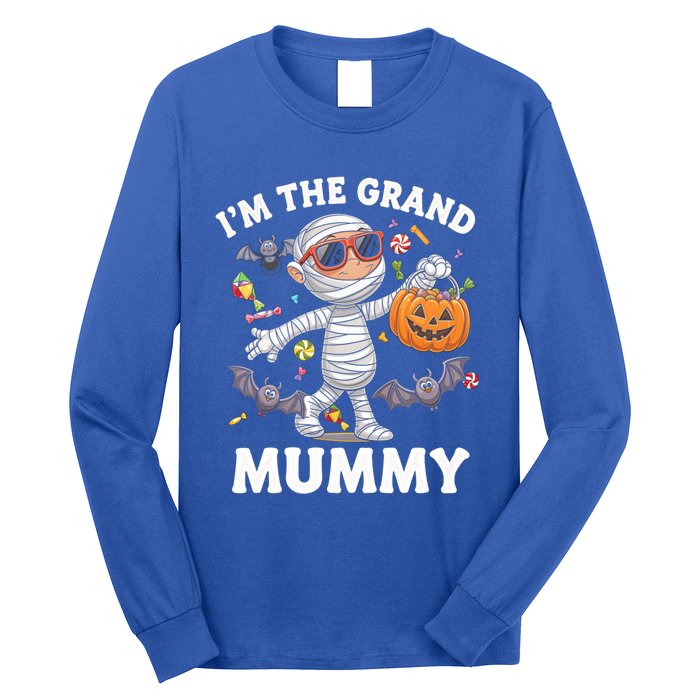 IM The Grand Mummy Halloween Costume Halloween Mummy Gift Long Sleeve Shirt