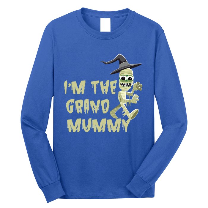 IM The Grand Mummy Halloween Grandma Costume Gift Long Sleeve Shirt