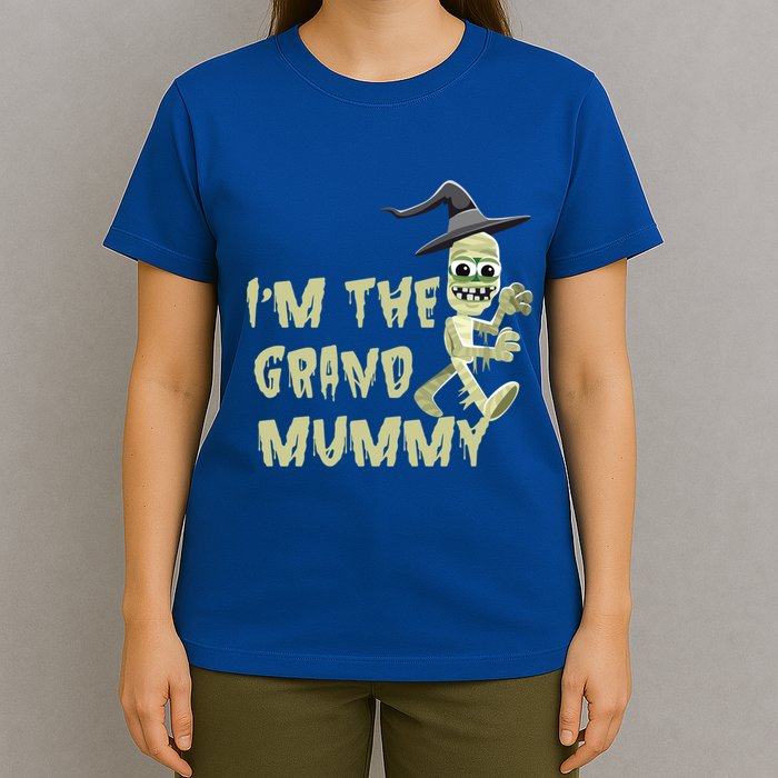 IM The Grand Mummy Halloween Grandma Costume Gift T-Shirt