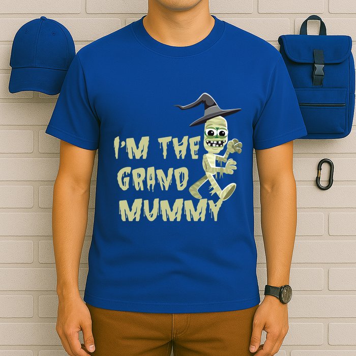 IM The Grand Mummy Halloween Grandma Costume Gift T-Shirt