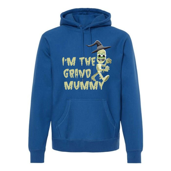 IM The Grand Mummy Halloween Grandma Costume Gift Premium Hoodie