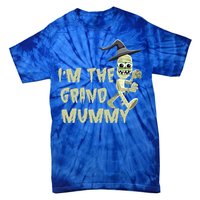 IM The Grand Mummy Halloween Grandma Costume Gift Tie-Dye T-Shirt