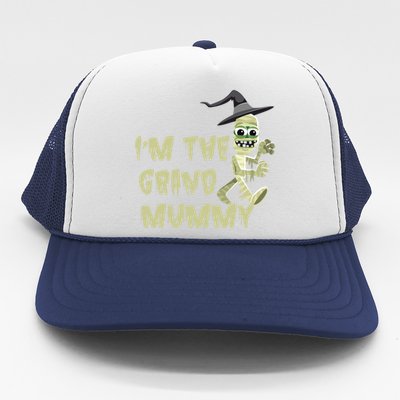 IM The Grand Mummy Halloween Grandma Costume Gift Trucker Hat