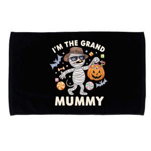 IM The Grand Mummy Halloween Costume Mummy Pumpkin Gift Microfiber Hand Towel