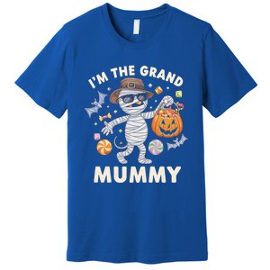 IM The Grand Mummy Halloween Costume Mummy Pumpkin Gift Premium T-Shirt