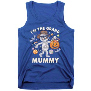 IM The Grand Mummy Halloween Costume Mummy Pumpkin Gift Tank Top