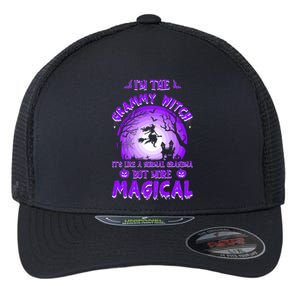 IM The Grammy Witch Like A Normal Grandma Magical Halloween Gift Flexfit Unipanel Trucker Cap